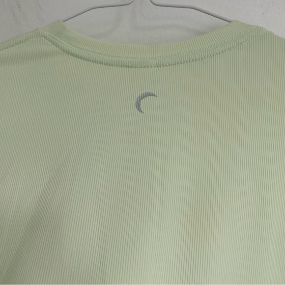 Zyia Active Primo Ribbed Long Sleeve Tee T-Shirt • Pistachio Green • M Medium - Picture 9 of 14